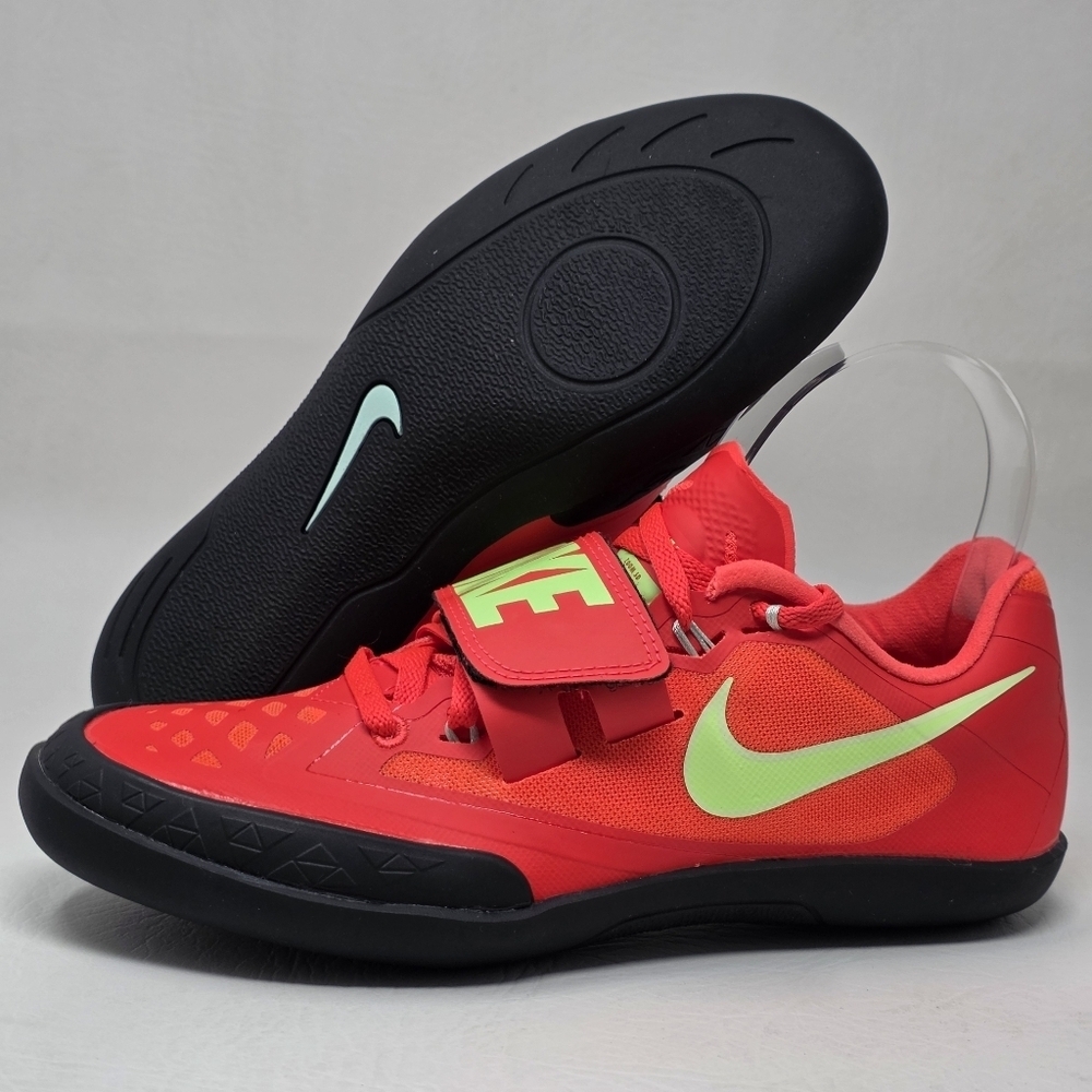 Nike Men's Zoom SD 4 HQ3487-600 Track & Field Throwing Red Shoes Size 4.5 New